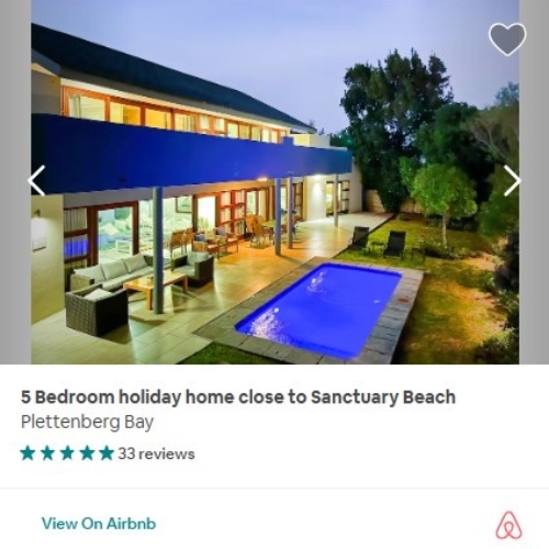5 Bedroom holiday home close to Sanctuary Beach