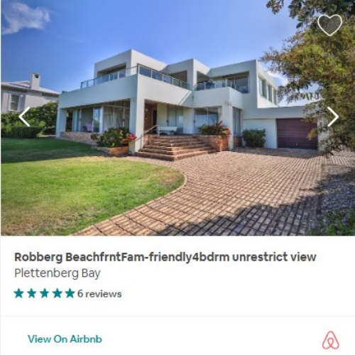 Robberg BeachfrntFam-friendly4bdrm unrestrict view